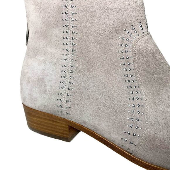 JOIE Lucy Suede Studded Zip Bootie - Picture 5 of 9